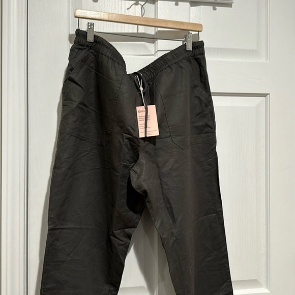 Quince Cotton Linen blend straight leg pant NWT - Picture 5 of 5